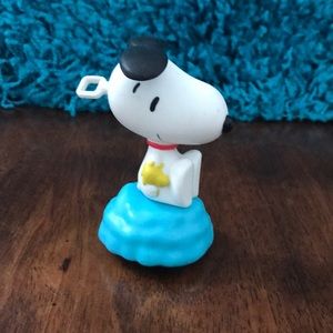 ⛱️2/$5⛱️McDonalds Peanuts  Helicopter Snoopy Figure Toy #10 2018